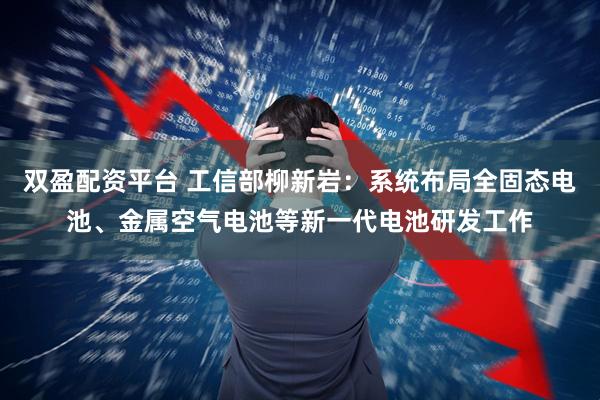 双盈配资平台 工信部柳新岩:系统布局全固态电池、金属空气电池等新一代电池研发工作