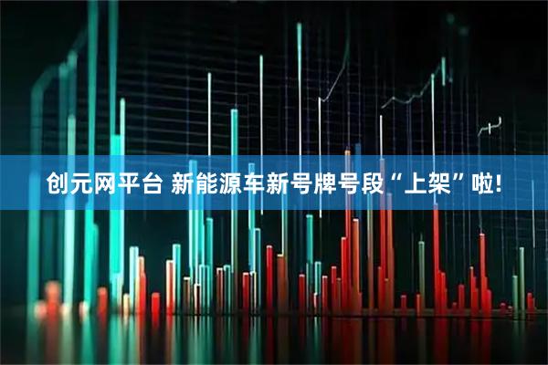 创元网平台 新能源车新号牌号段“上架”啦!